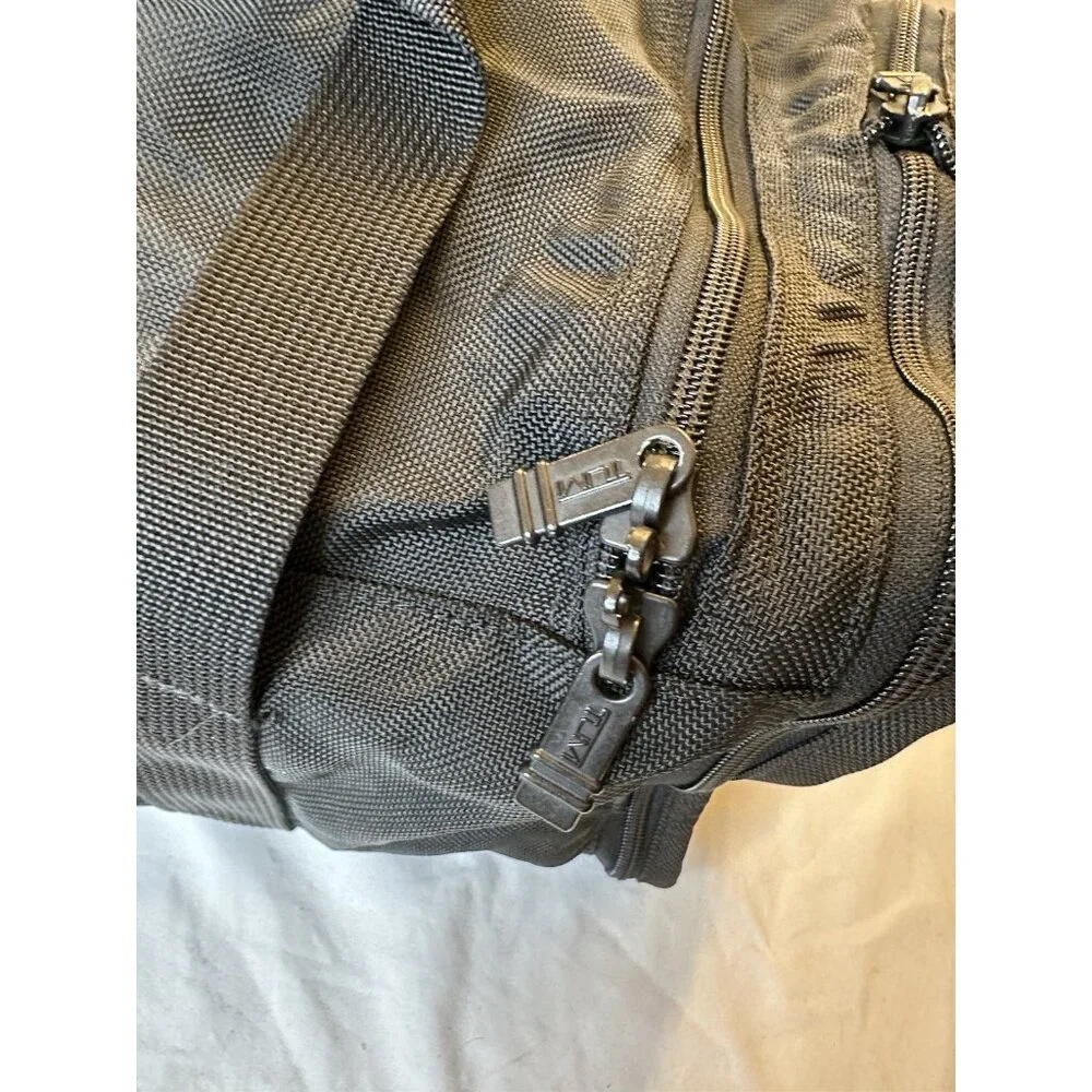 Vintage Tumi Nylon Duffel Carry On Travel Bag Leather 18x11 USA